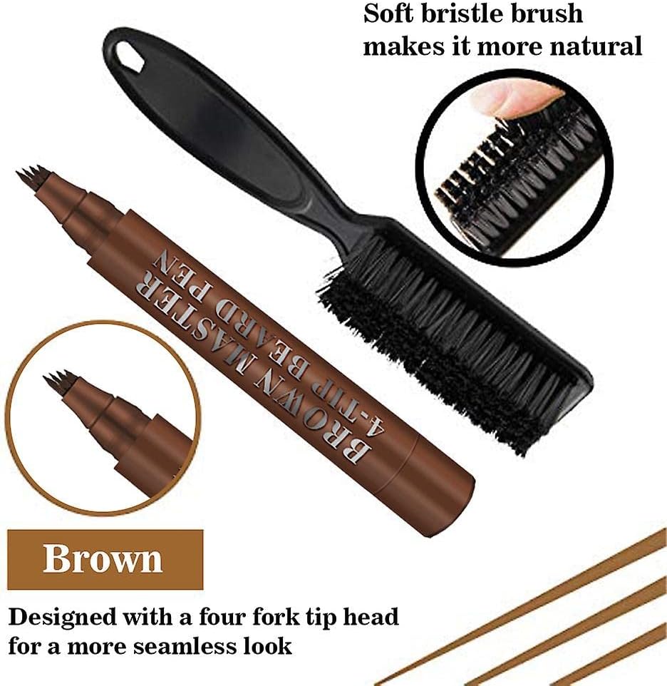 4- TIP BEARD PEN قلم تحديد اللحية