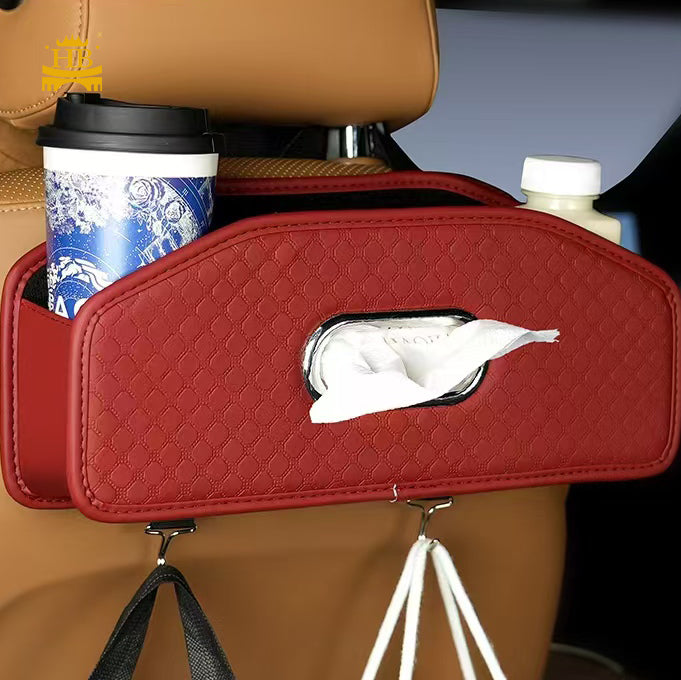 Car Mounted Waterproof Tissue Box صندوق مناديل مضاد للماء مثبت في السيارة