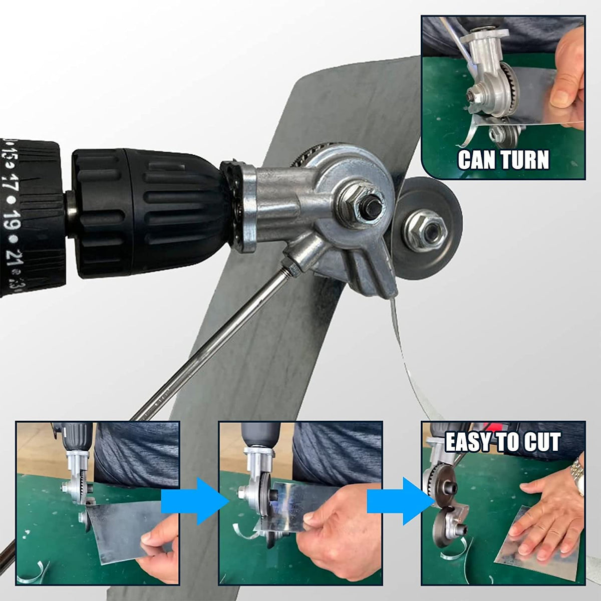 Cutter Sheet Metal Drill-Powered