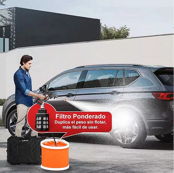 pistolet de lavage 3 batteries مسدس غسيل ضغط لاسلكي
