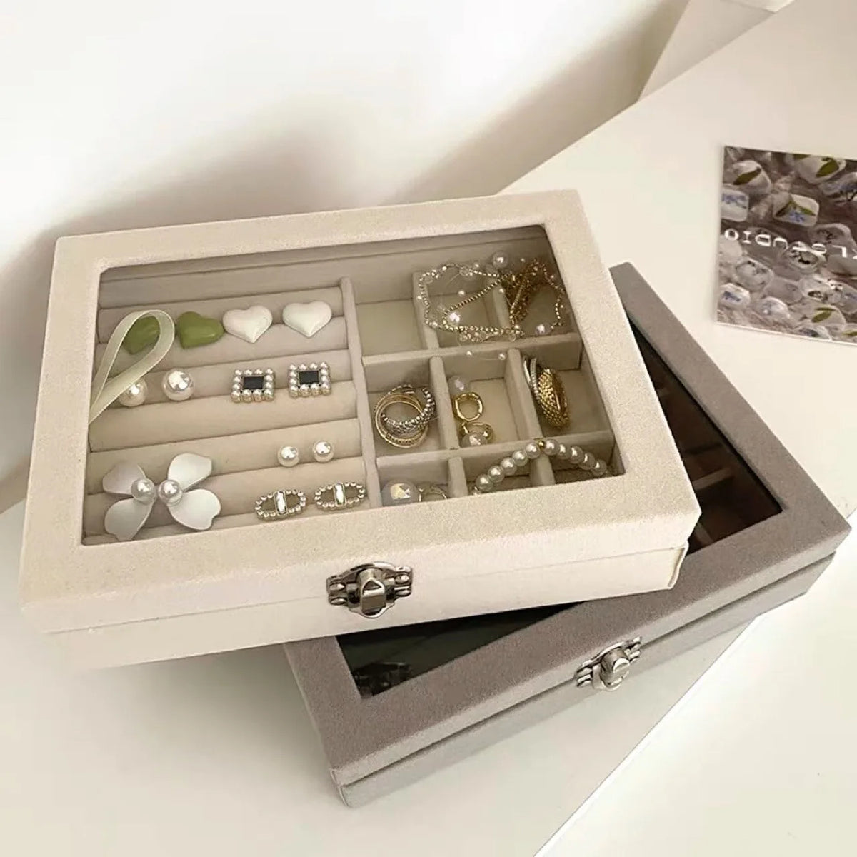 Boîte à bijoux صندوق تخزين المجوهرات