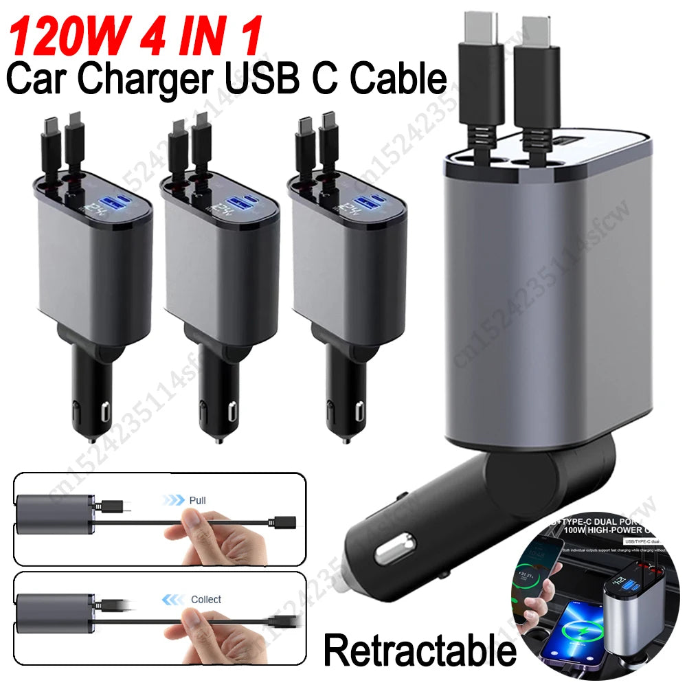 fast charge شاحن سيارة سريع