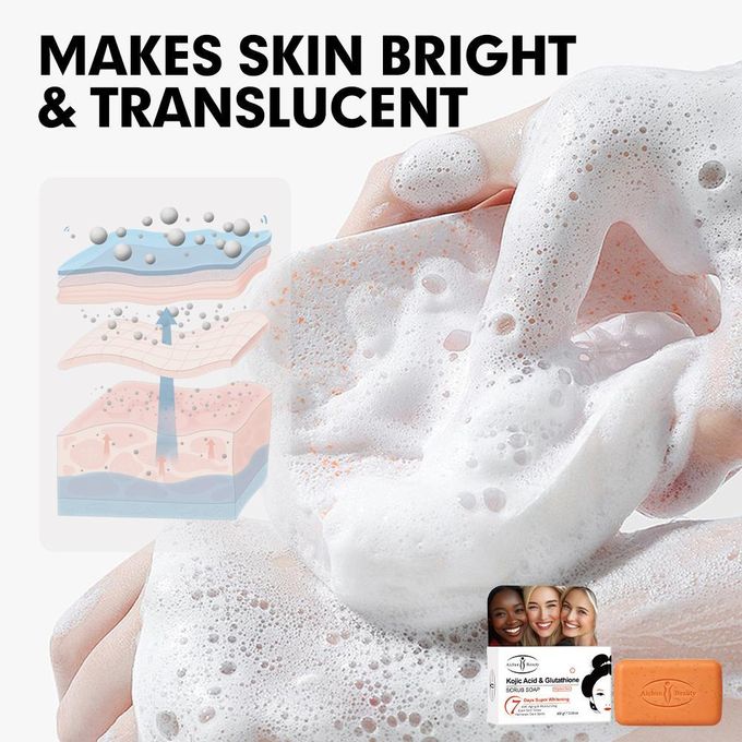 Kojic Acidصابون أيتشون بيوتي المقشر