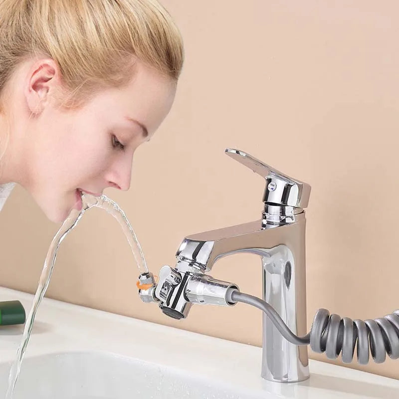 Pulvérisateur de lavage ملحقات رشاش صنبور الحوض 3 في 1