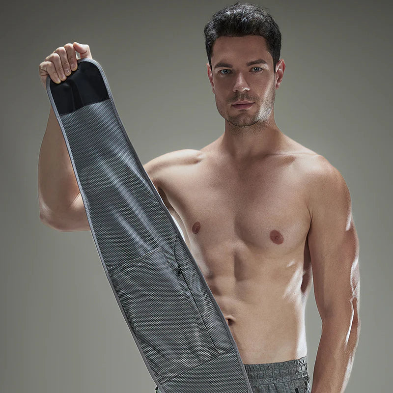 Vibratore airbag massage belt حزام التدليك