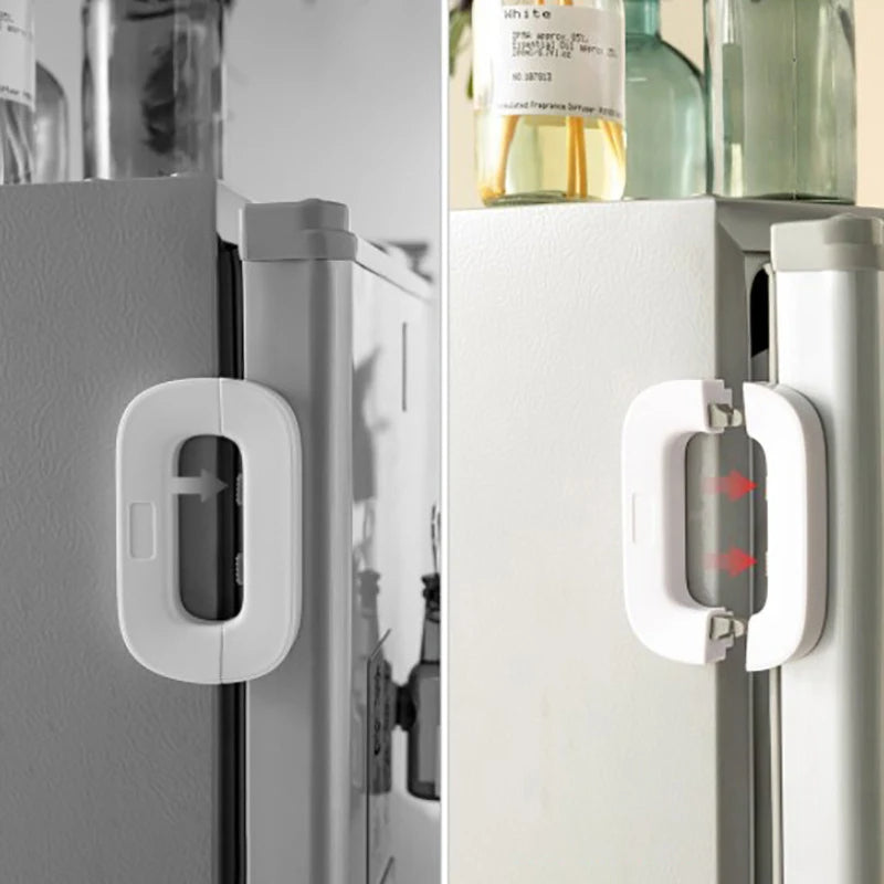 refrigerator lock قفل باب الثلاجة