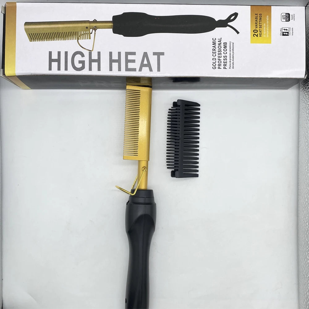 Peigne chaud brosse مشط كهربائي ساخن