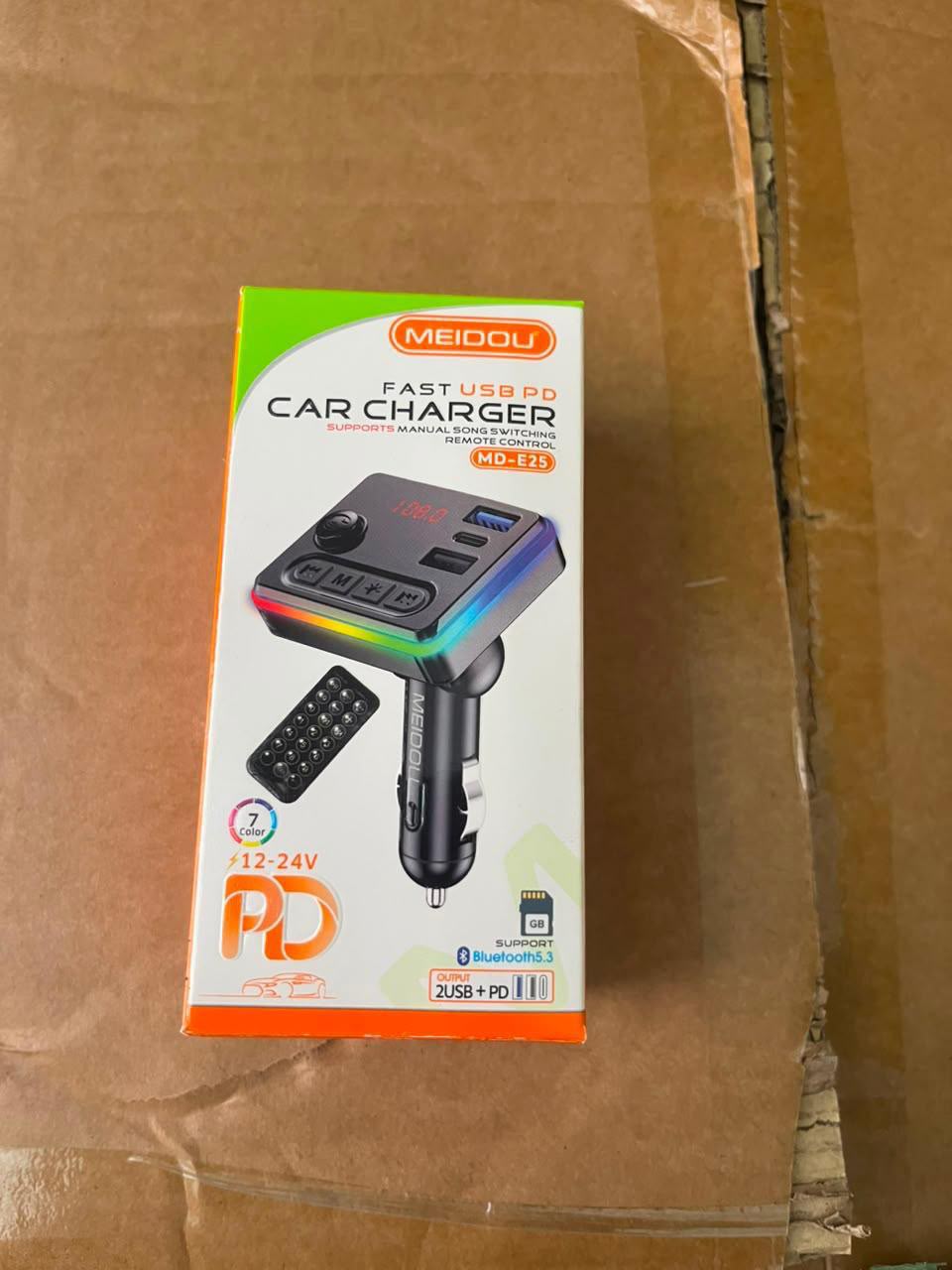 Car Charger PD شاحن سيارة سريع بتقنية