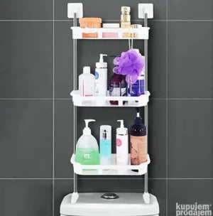 Étagère de salle de bain رف تخزين علوي للحمام