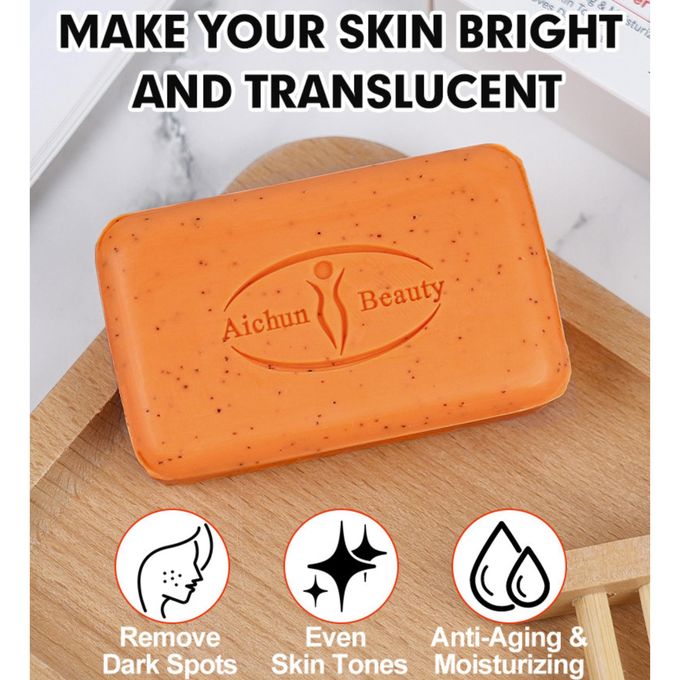 Kojic Acidصابون أيتشون بيوتي المقشر