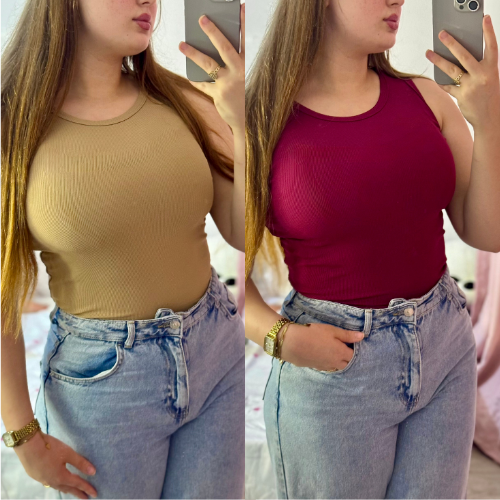 PACK CROP-TOP ONOTAH - مجموعة قمصان نسائية أنوتة