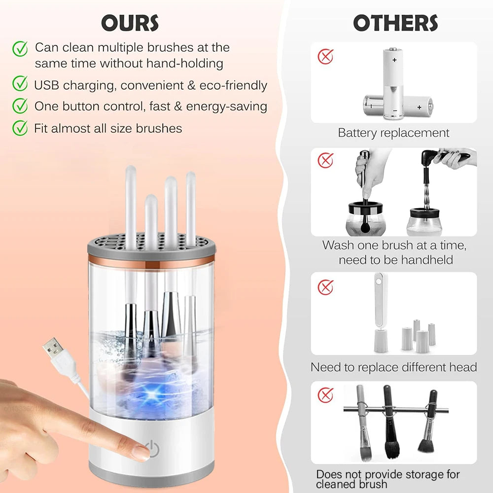 makeup brush منظيف فرش المكياج