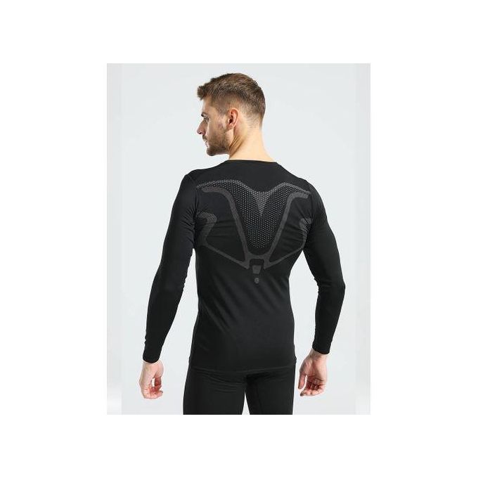 Survêtement de sport pour hommes طقم ضغط كامل بأكمام طويلة