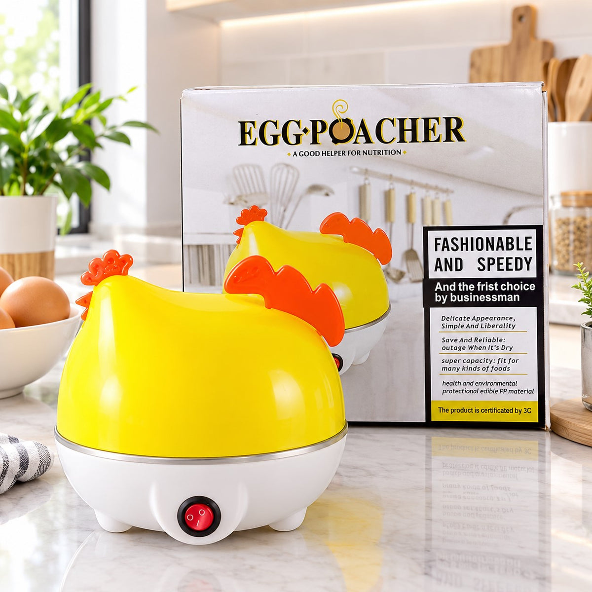 EGG POACHER آلة سلق البيض