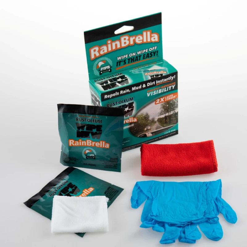 rainbrella مناديل معالجة الزجاج