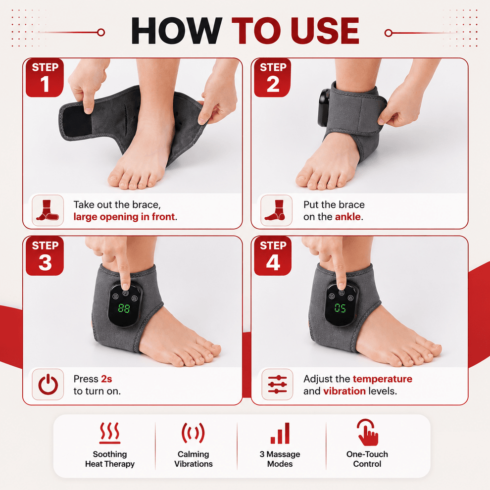 مدلك الكاحل فياكسا - Veaxa Ankle Massager