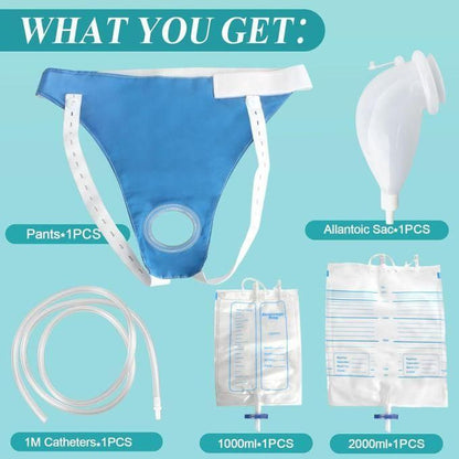 Poche à urine portableحقيبة تجميع البول بتصميم مريح