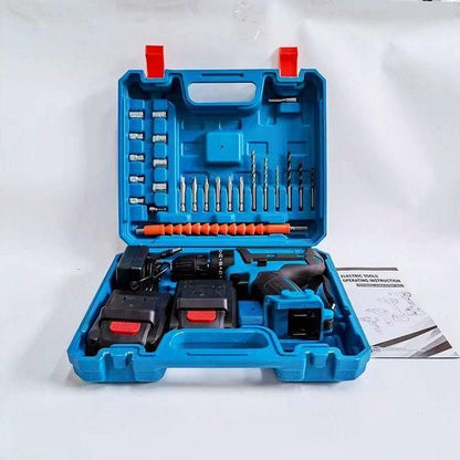 Perceuse Visseuse 36V مثقاب لاسلكي 36 فولت مع بطاريتين وملحقات