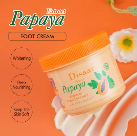 crème pour les pieds à la papaye كريم القدم بالبابايا