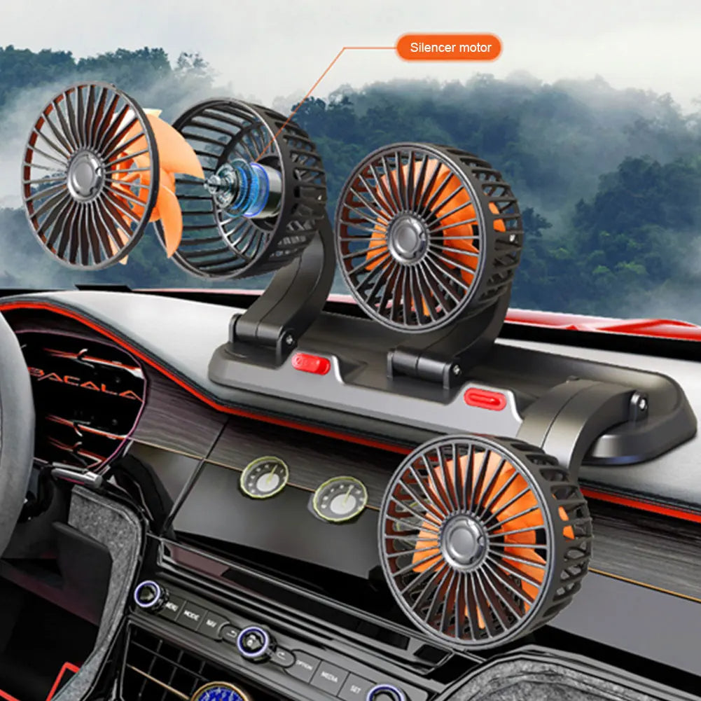 Ventilateur de Refroidissement مروحة تبريد سيارة بثلاثة رؤوس