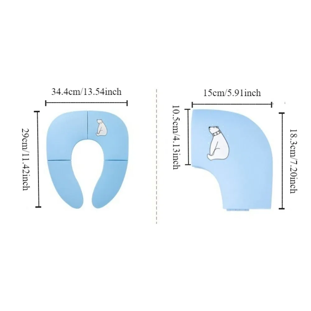 Toilette Portable Enfant Pliable - كرسي حمام أطفال محمول وقابل للطي للسفر