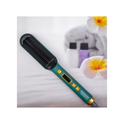 straight comb فرشاة شعر كهربائية 2 في 1
