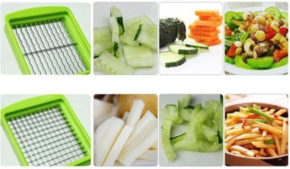 nicer dicer قطاعة خضروات وفواكه من 13 قطعة