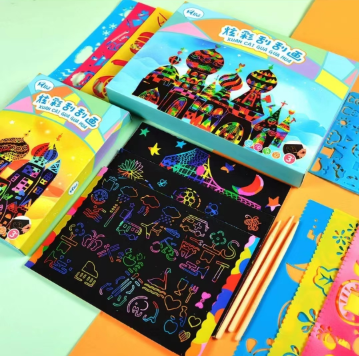 Scratch Art Kit for Kids