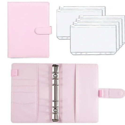 Personal Binder with Zipper Pouches