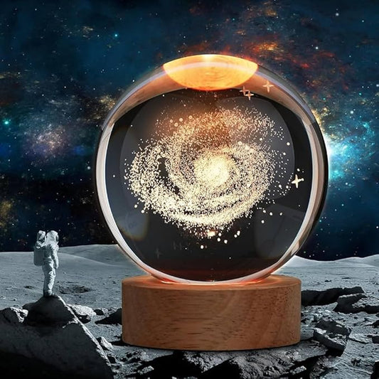 Planet Display with LED Base