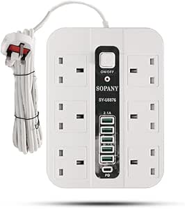 Multi-Socket Power Strip with Timer