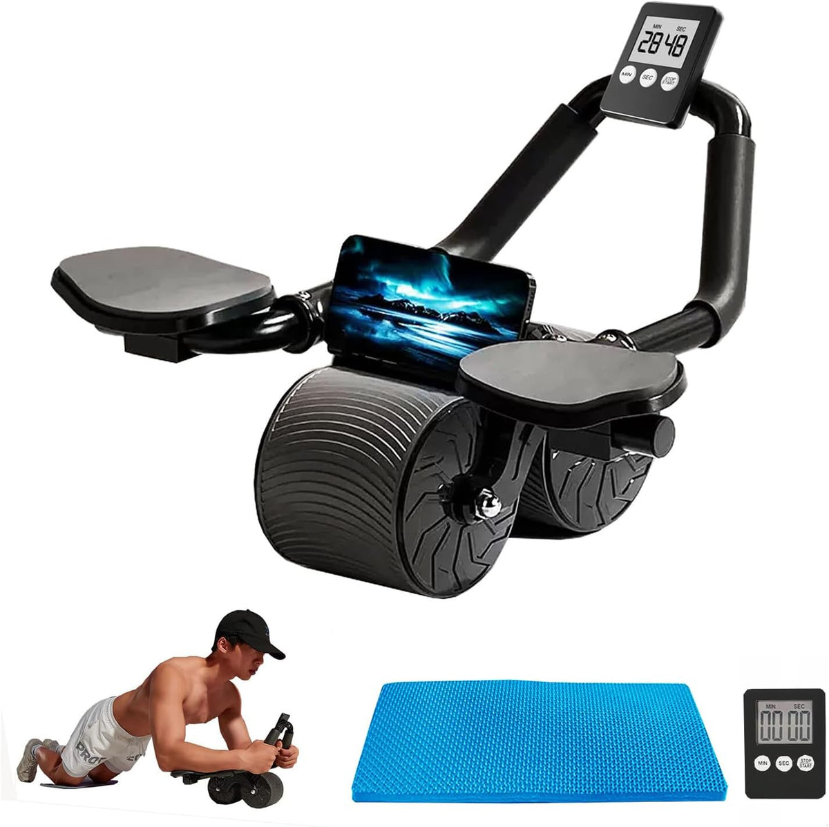 Automatic Rebound Abdominal Trainer