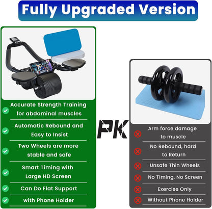 Automatic Rebound Abdominal Trainer