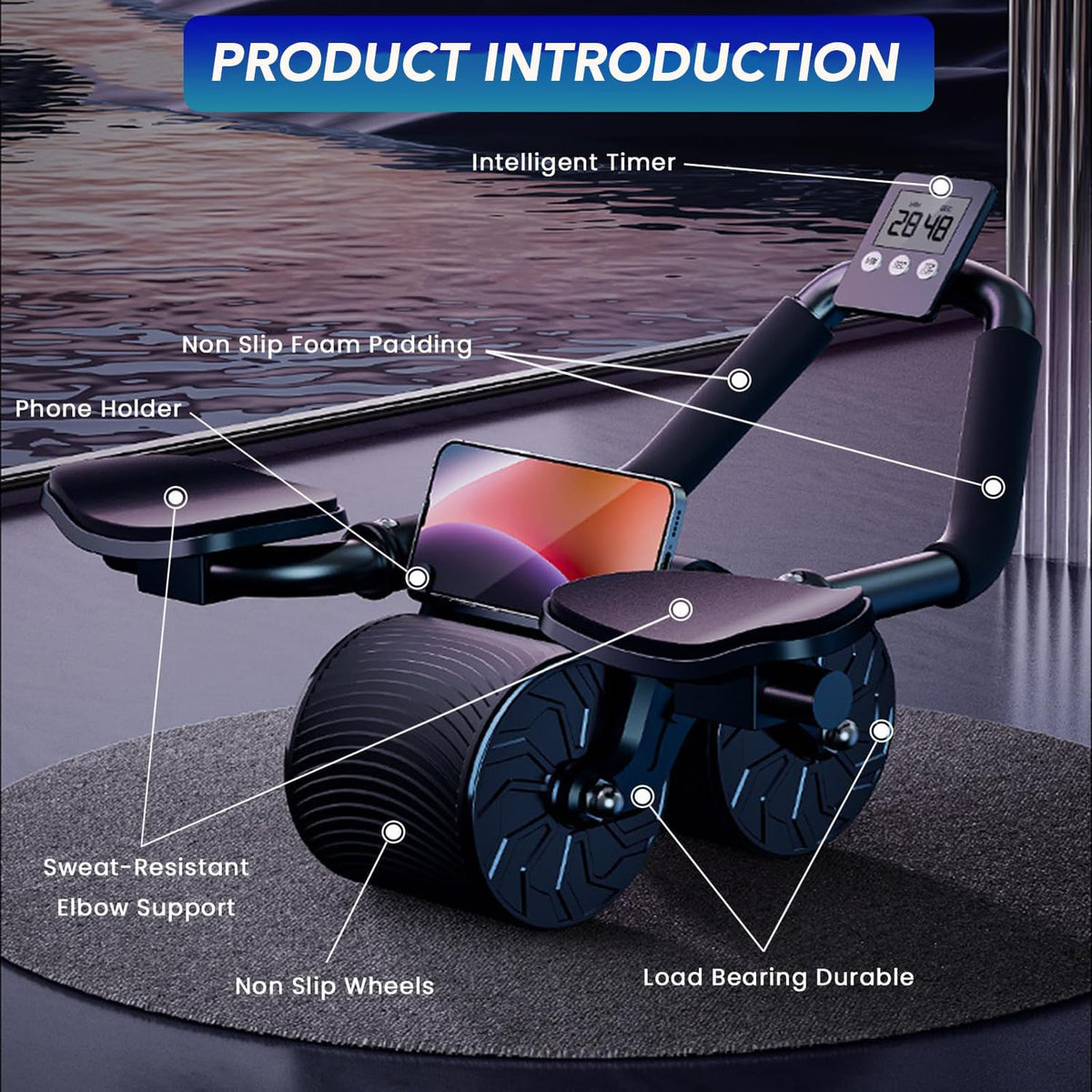 Automatic Rebound Abdominal Trainer