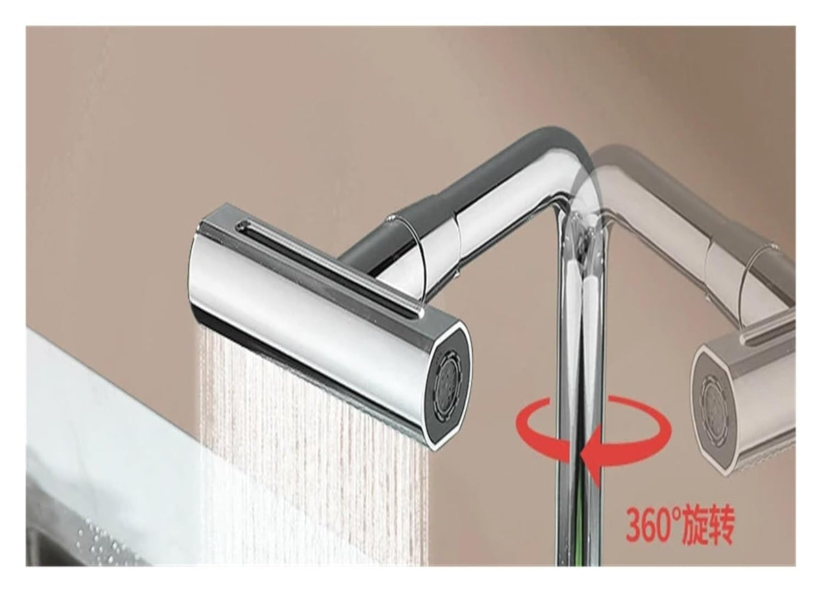4-in-1 Faucet Head with Multiple Water Modes