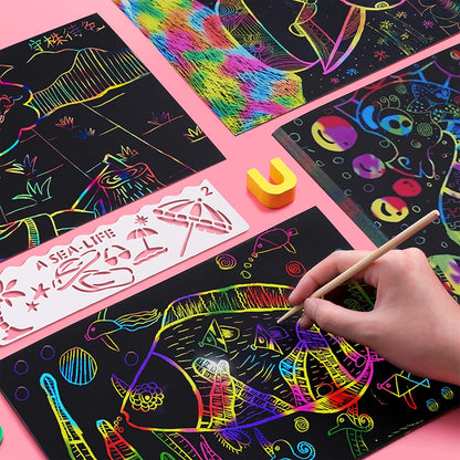 Scratch Art Kit for Kids