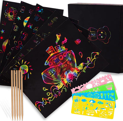 Scratch Art Kit for Kids
