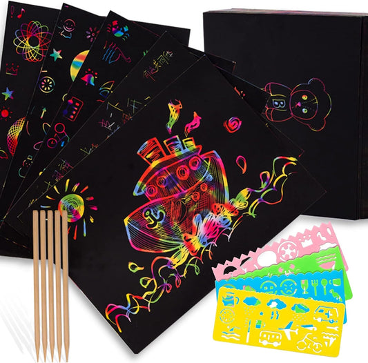 Scratch Art Kit for Kids