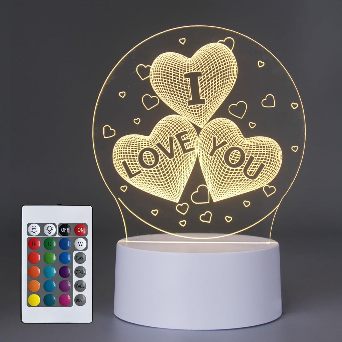 3D Illusion Night Light