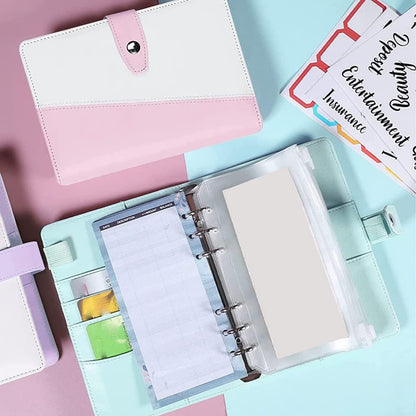 Personal Binder with Zipper Pouches