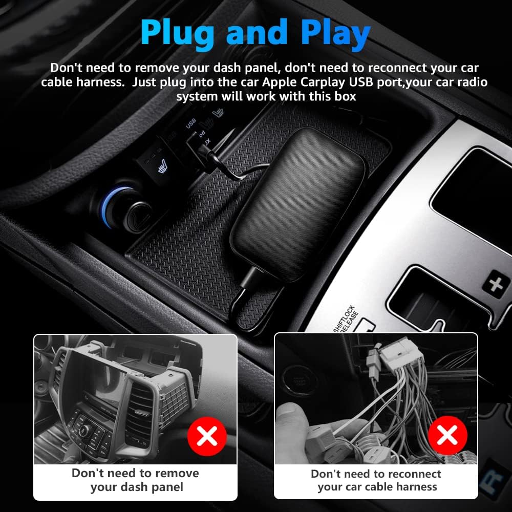 محول CarPlay اللاسلكي – Adaptateur CarPlay