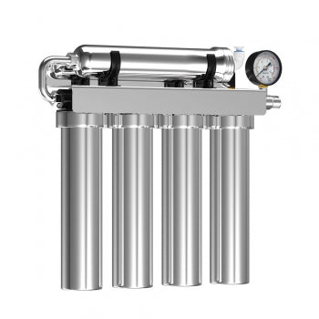 5 Stage Whole House Water Filter System – نظام فلترة المياه المنزلي بخمس مراحل مع غشاء من الستانلس ستيل