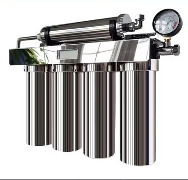 5 Stage Whole House Water Filter System – نظام فلترة المياه المنزلي بخمس مراحل مع غشاء من الستانلس ستيل