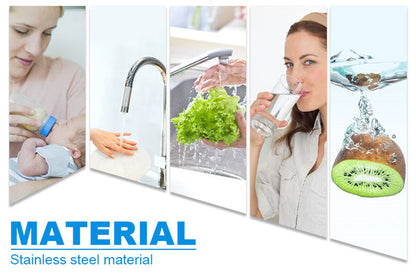 5 Stage Whole House Water Filter System – نظام فلترة المياه المنزلي بخمس مراحل مع غشاء من الستانلس ستيل