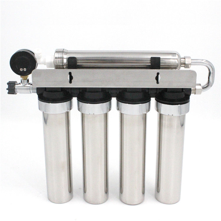 5 Stage Whole House Water Filter System – نظام فلترة المياه المنزلي بخمس مراحل مع غشاء من الستانلس ستيل