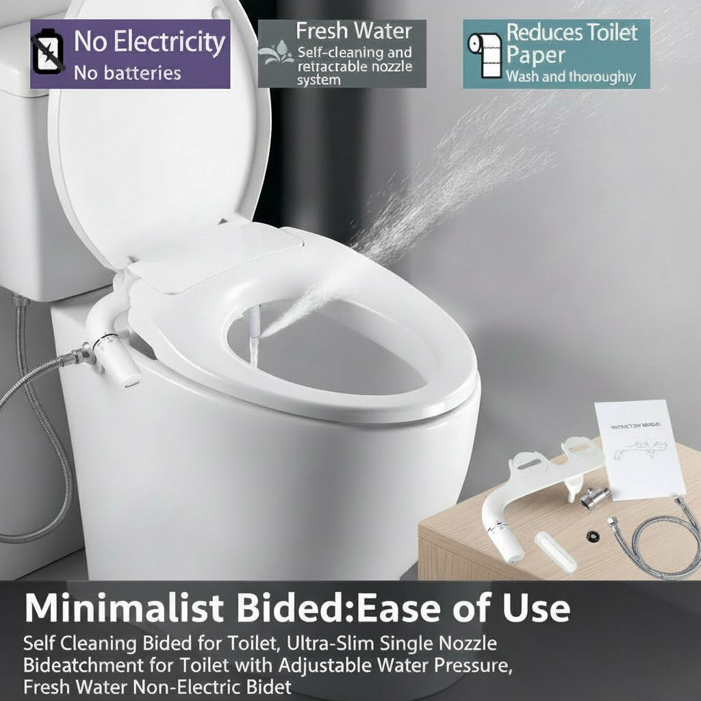 Non Electric Home Bidet Toilet Seat