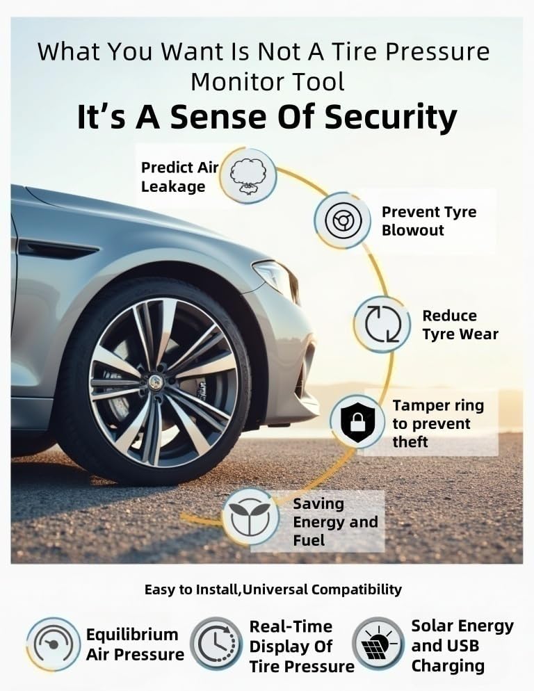 نظام مراقبة ضغط الإطارات (TPMS) بمستشعرات خارجية