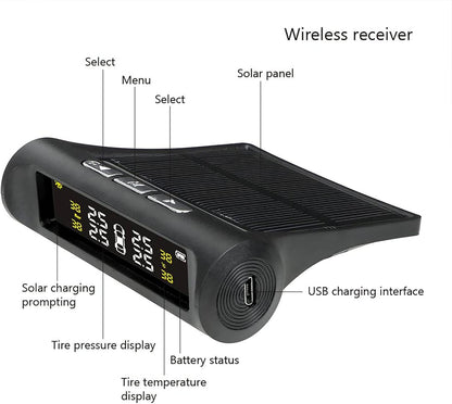 نظام مراقبة ضغط الإطارات (TPMS) بمستشعرات خارجية