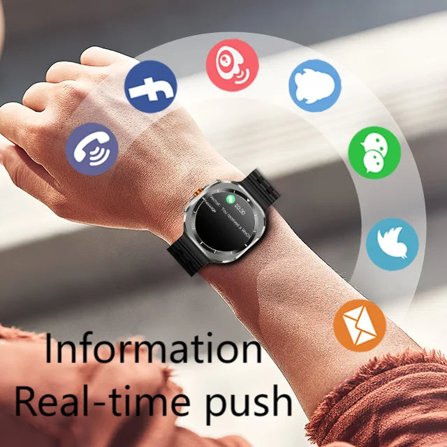 Z7 Ultra ساعة ذكية مع شاشة مستديرة