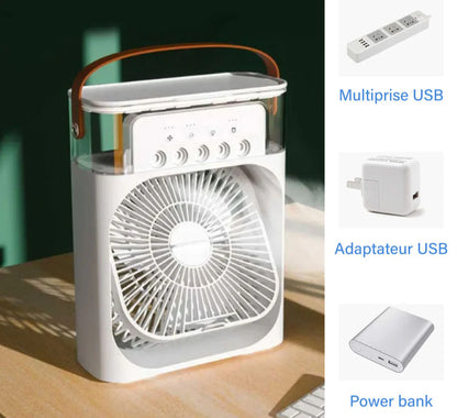 Mini Rafraîchisseur d’Air Portable avec Glaçons | MATJARRA